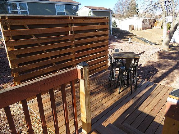 Deck & Screen off main porch