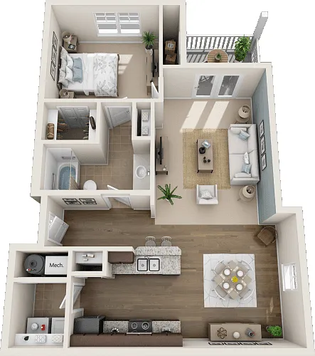 Floor plan The Holden