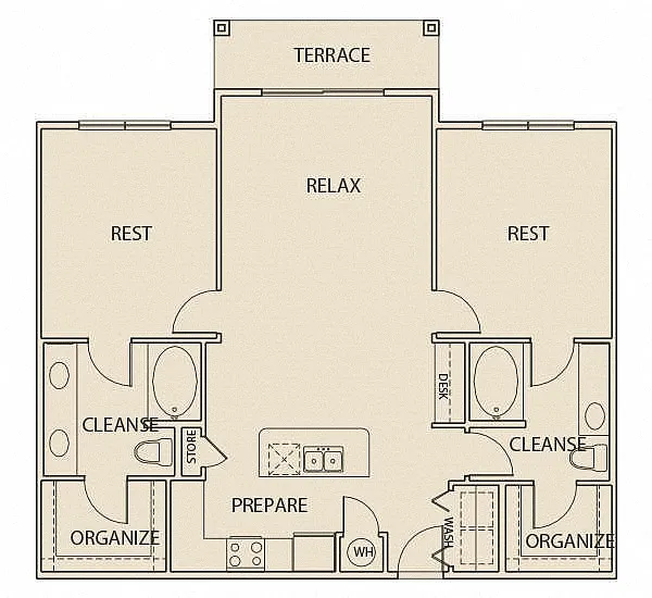 Floor plan B2