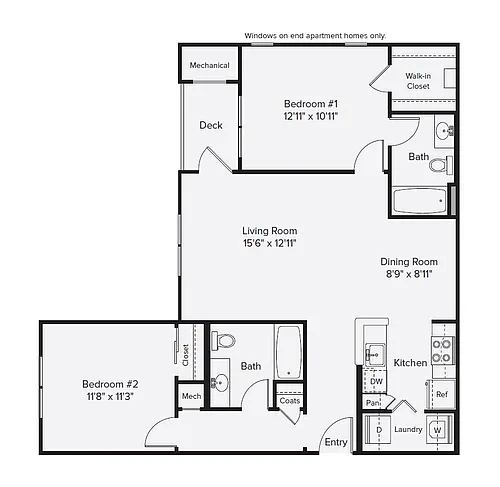 Floor plan BF2-999