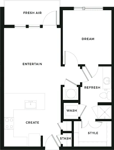 Floor plan A1