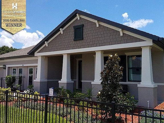 Sweet Bay model home with 3 car garage William Ryan Homes Tampa