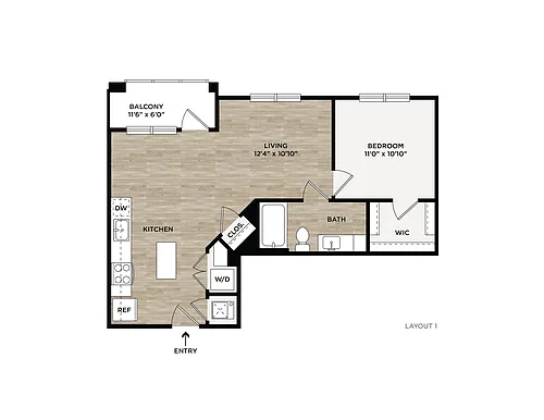 Floor plan A7 Brand New