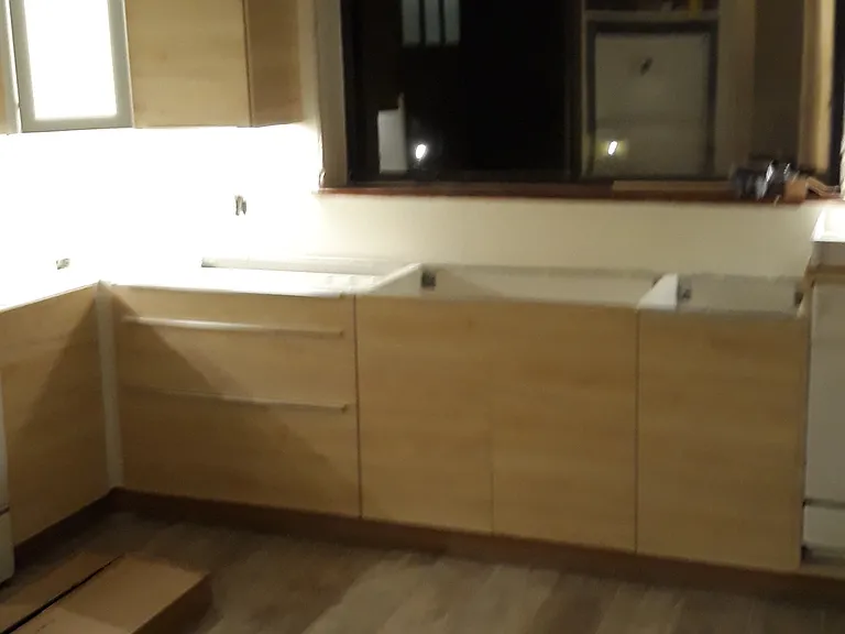 Lighted cabinets