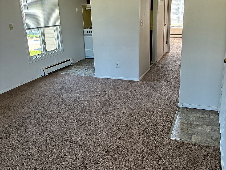 Living room looking through apt