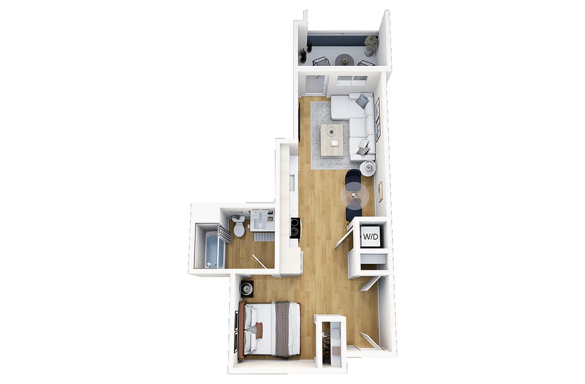 Floor plan Studio