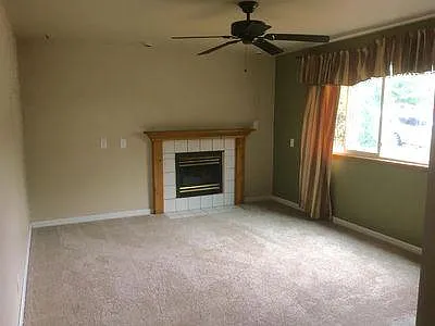 Lower family room with gas fireplace #2