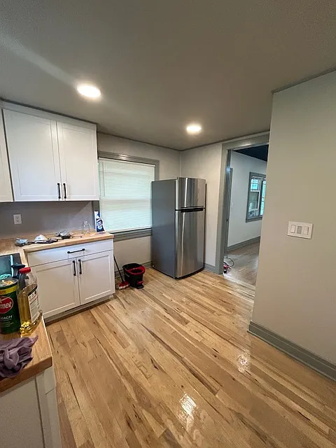 Kitchen view from entry door