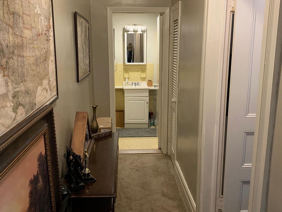 Hall between LR and 2 large Bedrooms for maximum privacy!