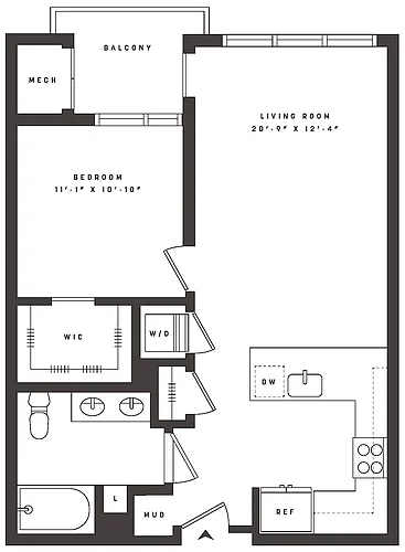 Floor plan A03