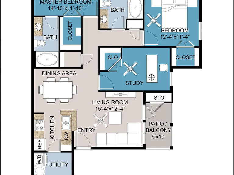 Country Club Pointe Apartment Homes — Photo 20