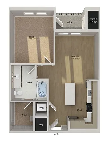 Floor plan A02