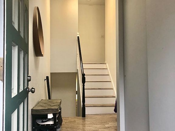 Entrance into Tri-Level Townhome.