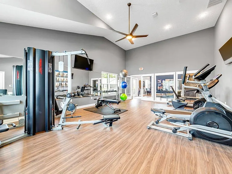 24-hour fitness center