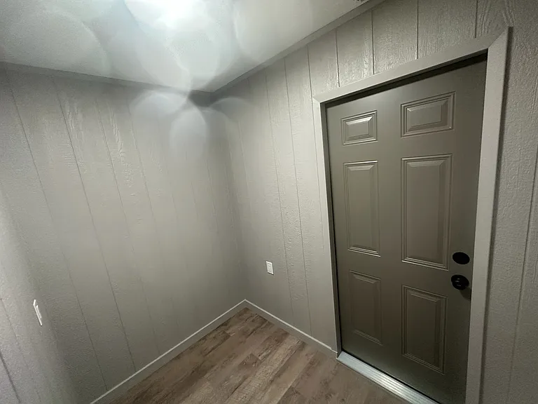 Laundry Room - Sound proof wall and door