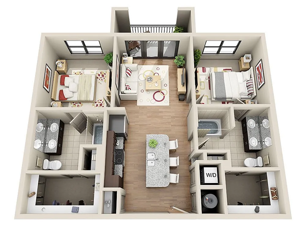 Floor plan B1