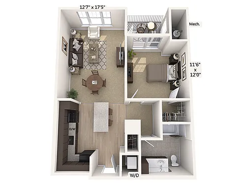 Floor plan A1