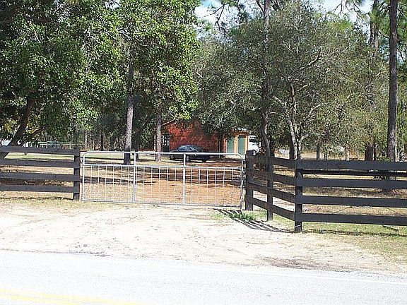 entrance to property