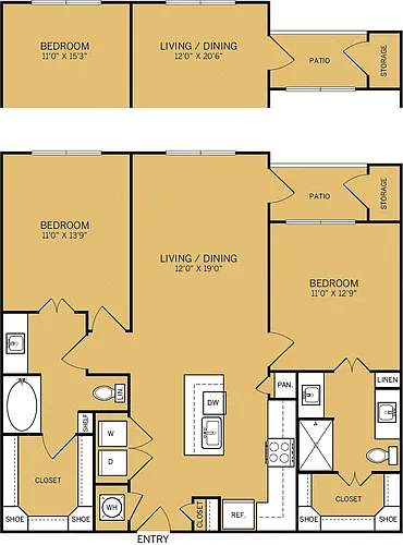 Floor plan Drover