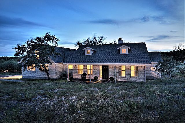 Exterior at twilight