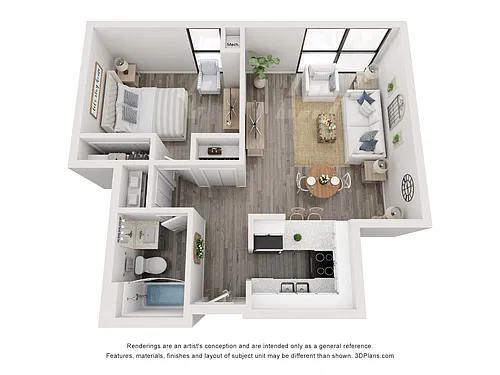 Floor plan Sunrise