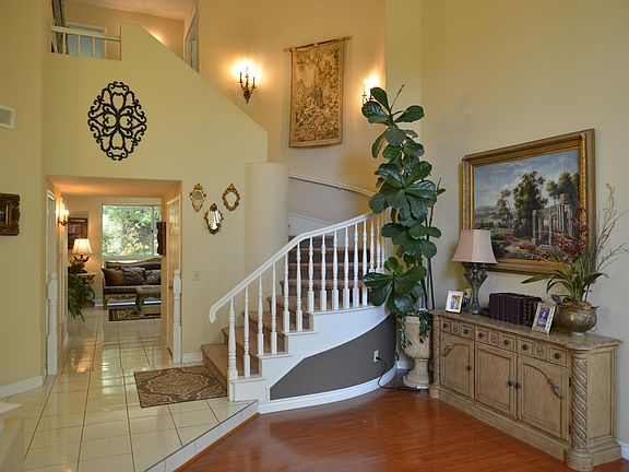 Front entry and staircase