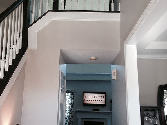 Basement door off main entryway