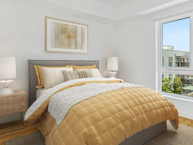 Bedroom with Hard Surface Flooring