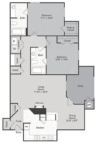 Floor plan B4