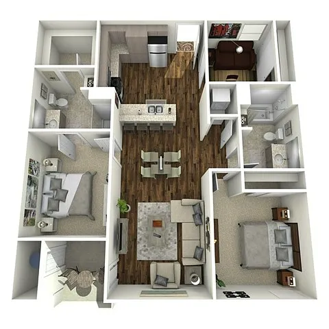 Floor plan B3