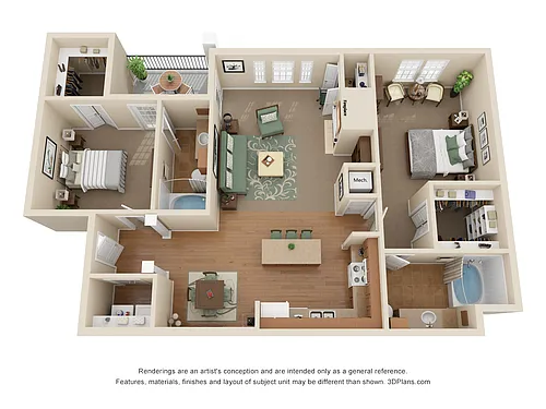 Floor plan Vieux Marche