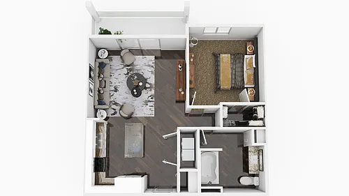 Floor plan 1B