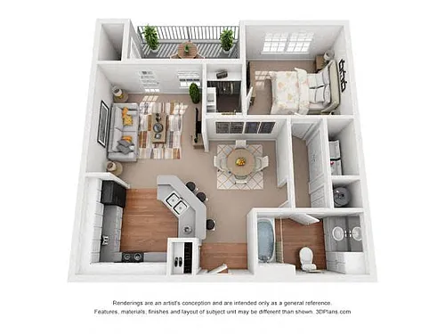 Floor plan The Nantucket - Upgraded