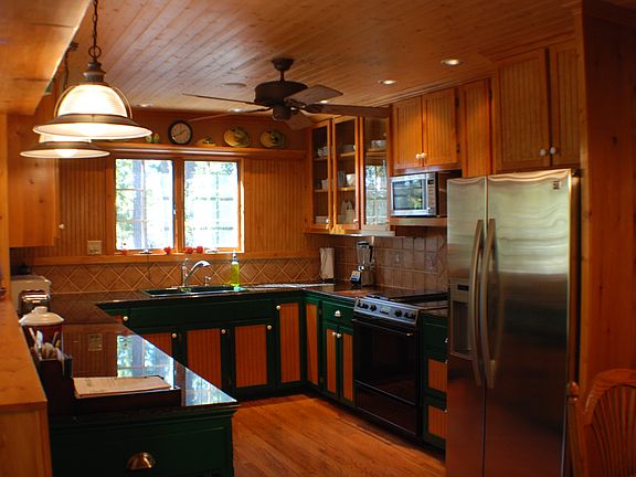 Custom built cabinets