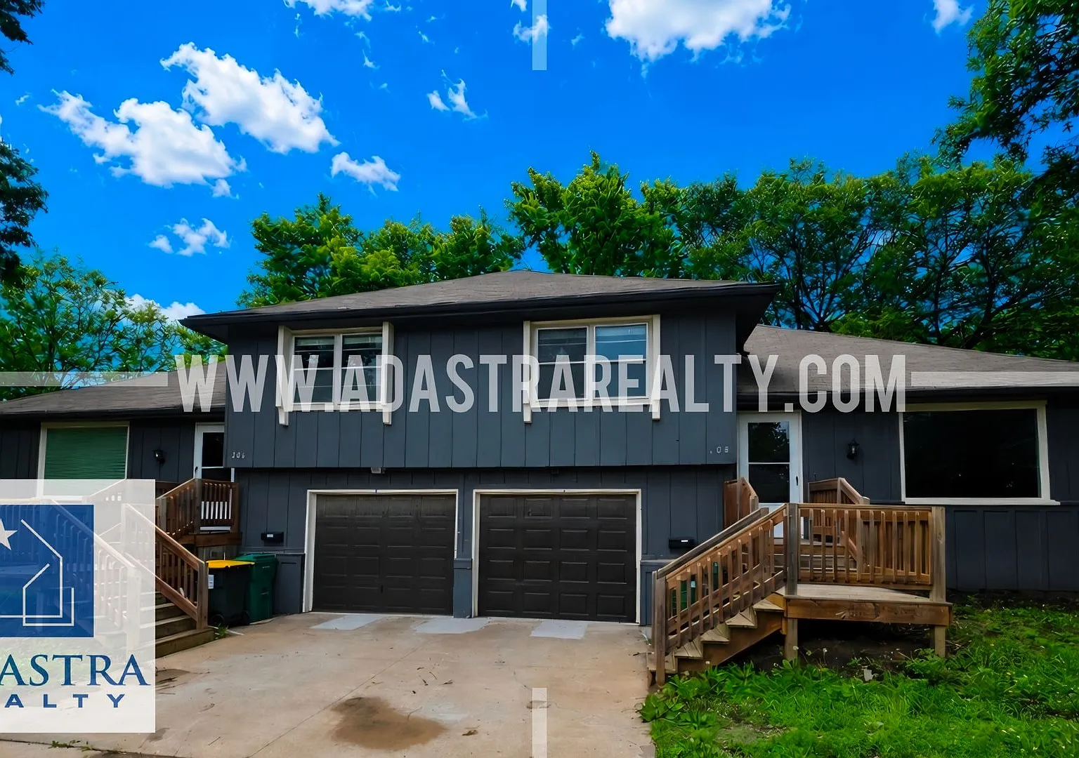 Nice and Affordable 3 Bedroom Duplex in Paola-Coming SOON — Photo 1