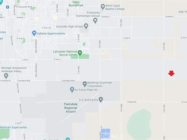 0 Vac Avenue L8 Drt Vic 75th St E, Palmdale, CA 93552