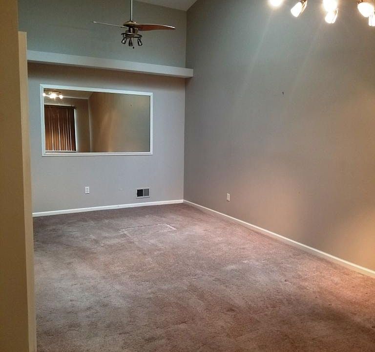 Open concept floor plan