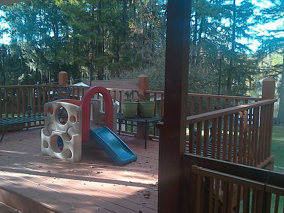 Sundeck off main porch
