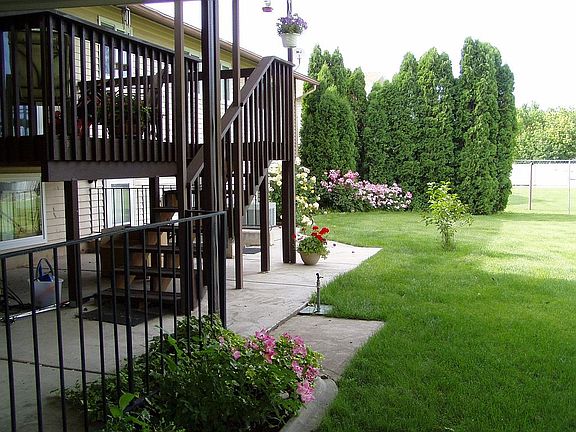 Privacy! 8x12 Covered Deck;12x18 Covered Patio