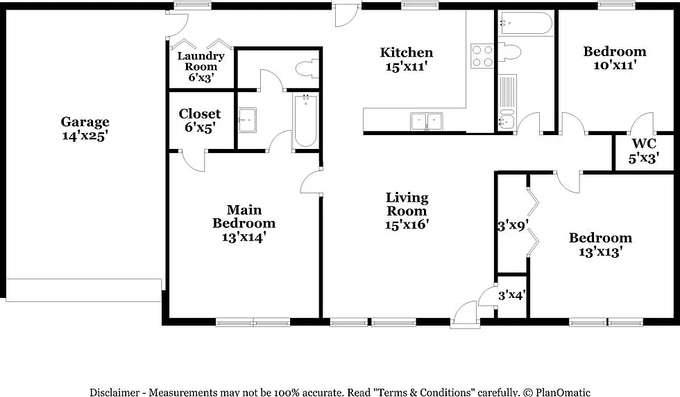 3 bed, 2.0 bath, 1161 sqft, $1,860 — Photo 2