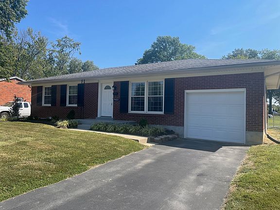 Front of Home - Attached one-car garage