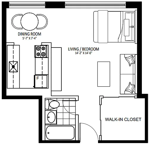 Floor plan 404