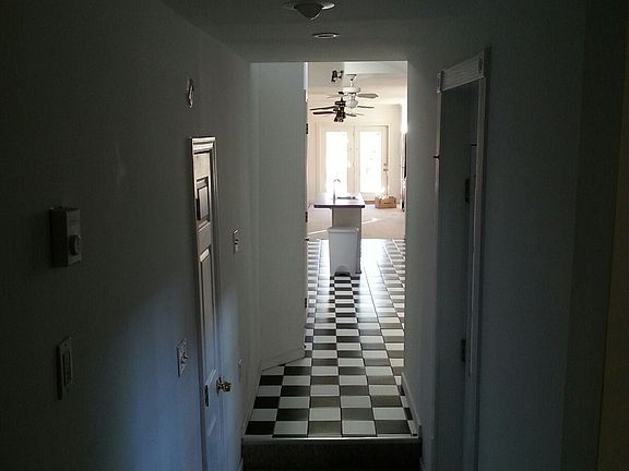 Hall from living to kitchen