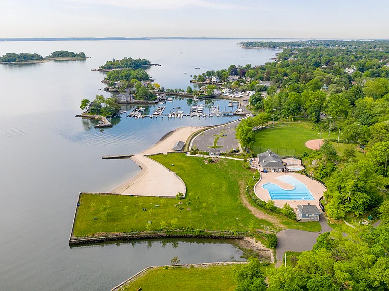 Byram Beach park offers pool and beach