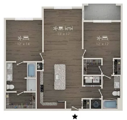 Floor plan B11