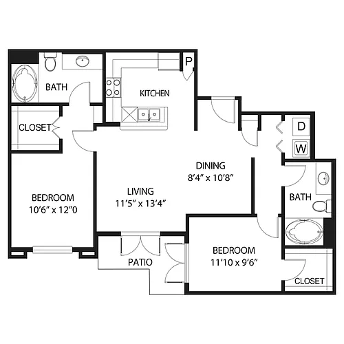 Floor plan E4