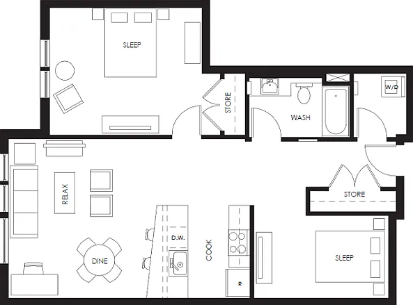 Library Place Apartments — Photo 8