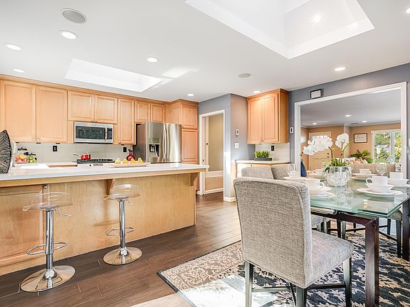 Kitchen and dining area