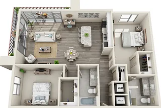 Floor plan B6