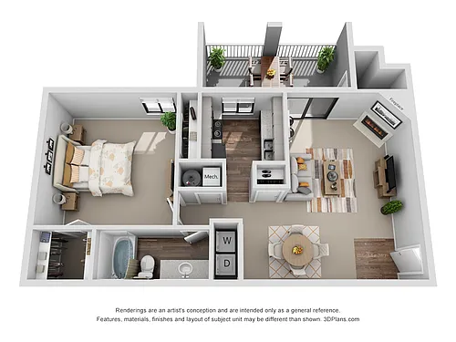 Floor plan Sycamore
